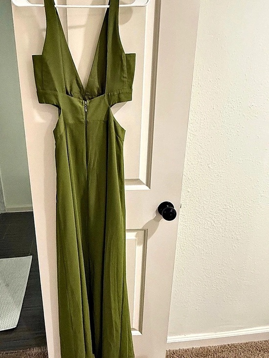 Show Me Your MuMu Dresses & Skirts - Show Me Your Mumu Olive Green Cutout Maxi Dress - NWT!